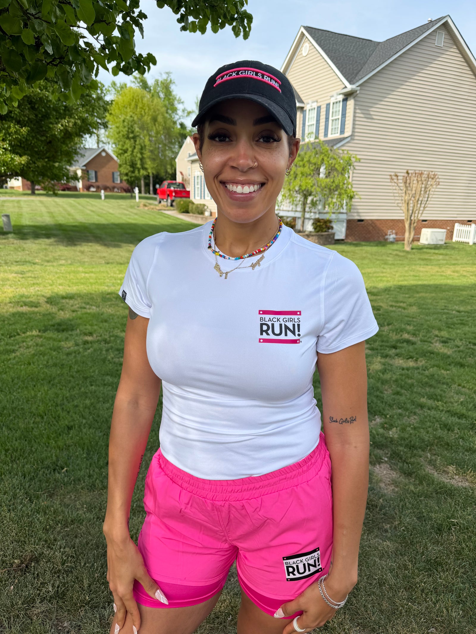 Black Girls RUN! Cap