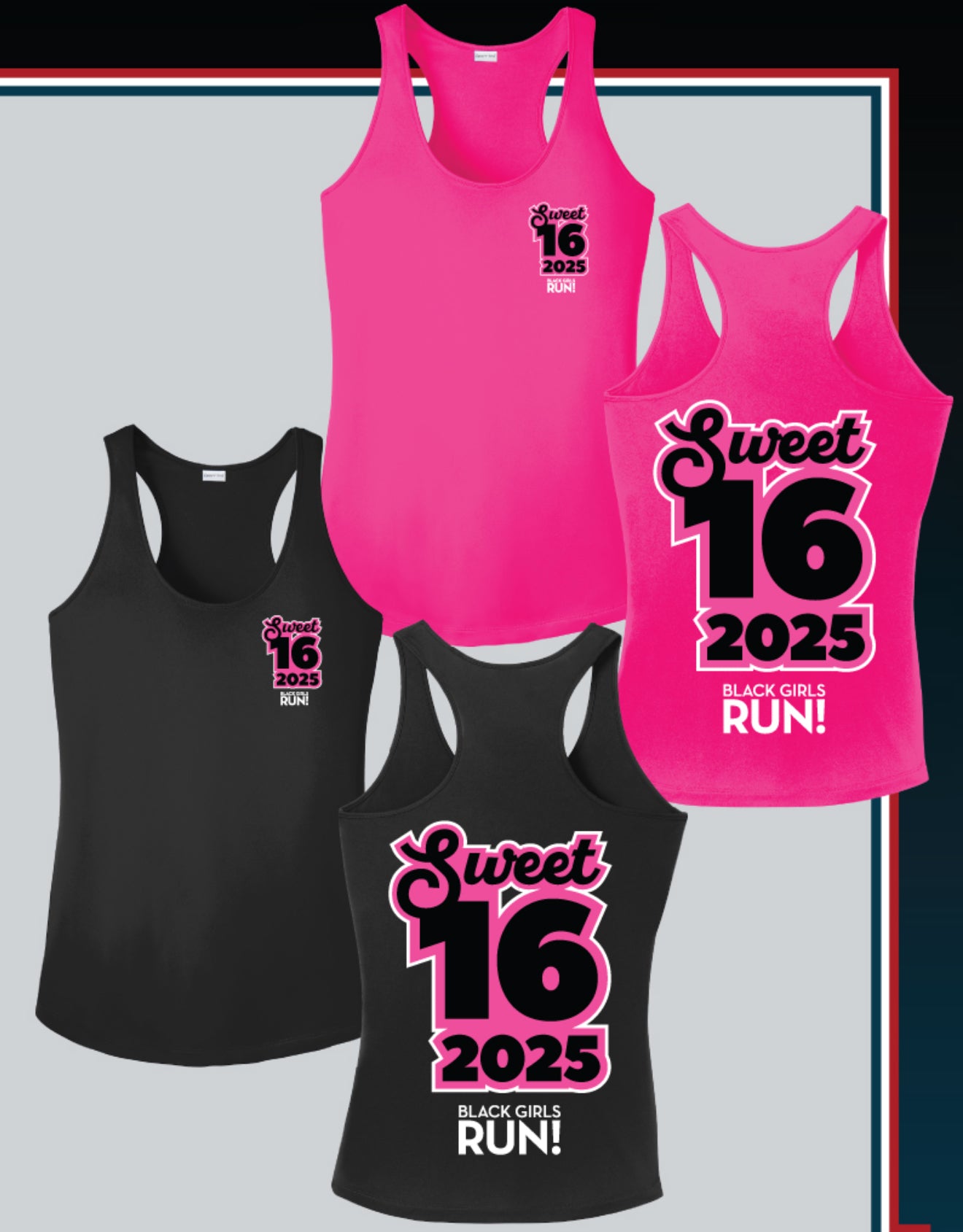 BGR! Sweet 16 Anniversary Tank