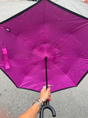 Large Pink Umbrella