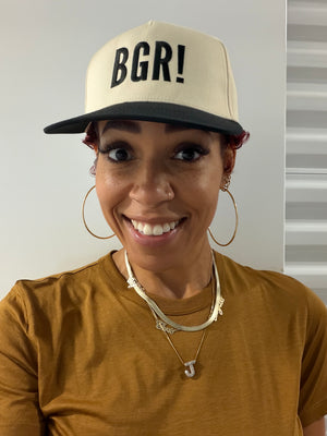 Cream Baseball Caps