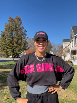 BGR! Crewneck Crop Sweatshirt