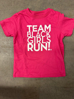 Team Black Girls RUN! Toddler Shirt