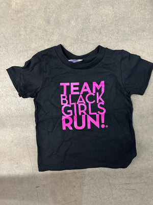 Team Black Girls RUN! Toddler Shirt